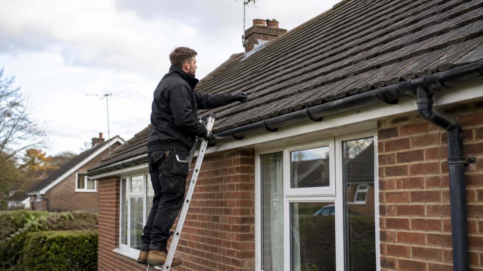 Roofing detail relevant to roof inspection checklist for stockport homes